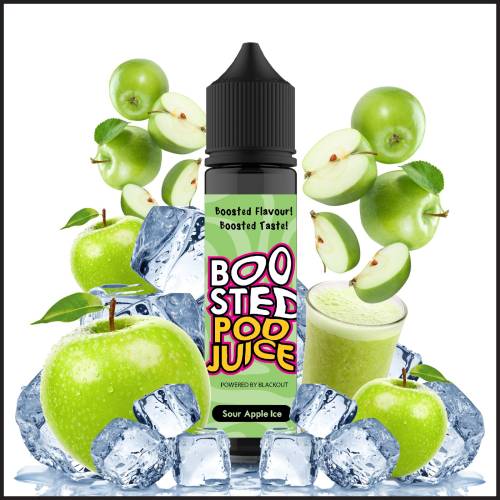 BOOSTED 60ML - Sour Apple Ice