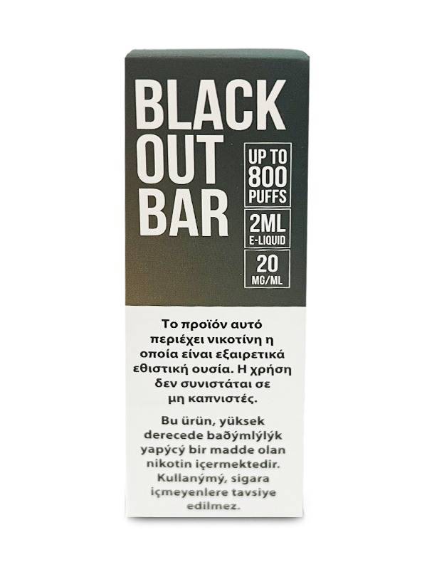 BLACKOUT BAR - Tobacco 20MG 2ML