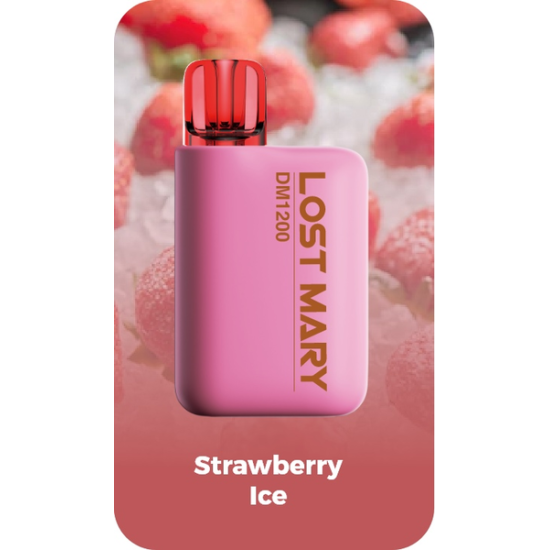 LOST MARY DM1200 STRAWBERRY ICE