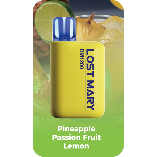 LOST MARY DM1200 PINEAPPLE PASSION LEMON