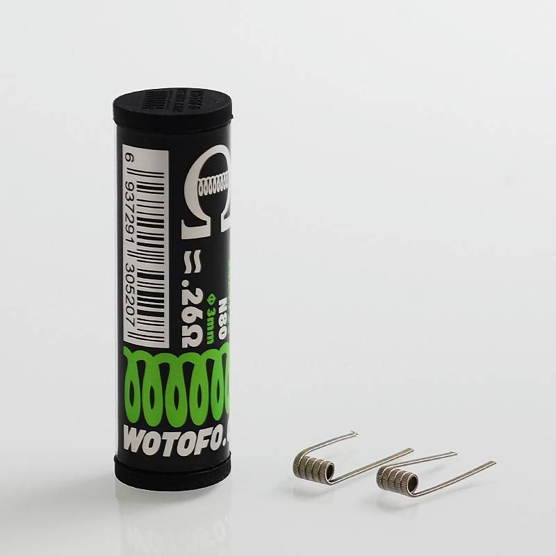WOTOFO QUAD CORE FUSED CLAPTON PREBUILD 28*GA*4+36GA 0.26 OHM
